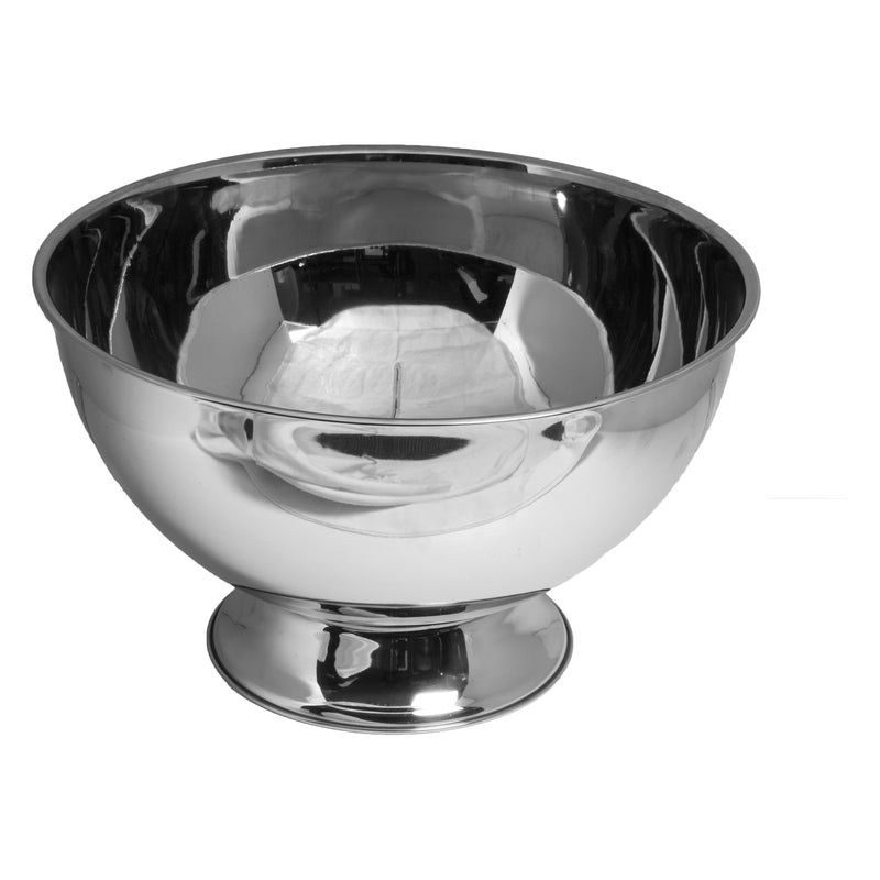 BAR BUTLER FOOTED CHAMPAGNE/ICE BOWL WITHOUT HANDLES ST STEEL, 14LT (230X360MM DIA)