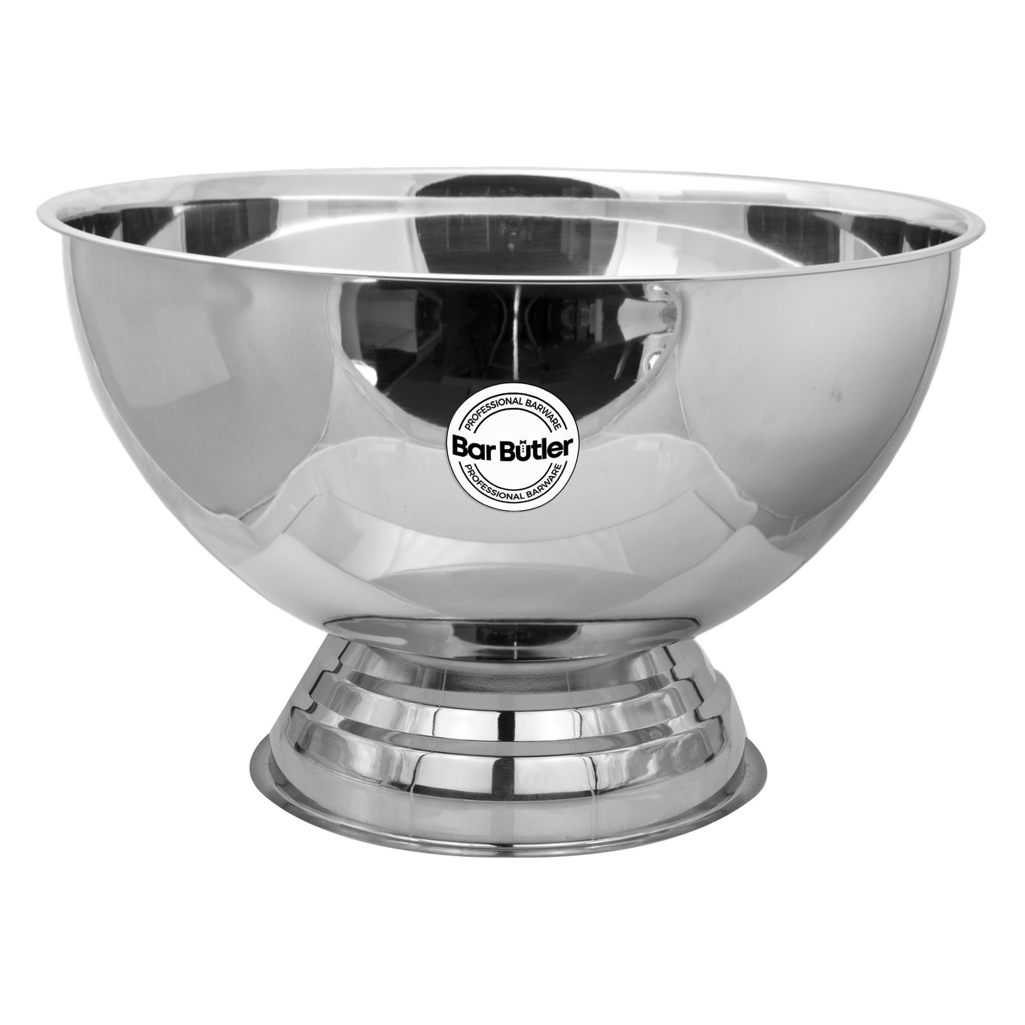 BAR BUTLER FOOTED CHAMPAGNE/ICE BOWL WITHOUT HANDLES ST STEEL, 12L