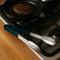 REGENT TONGS STAINLESS STEEL POLYCOATED GREEN, 317MM