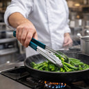 REGENT TONGS STAINLESS STEEL POLYCOATED GREEN, 317MM