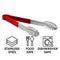 REGENT TONGS STAINLESS STEEL POLYCOATED RED, 317MM