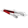 REGENT TONGS STAINLESS STEEL POLYCOATED RED, 317MM