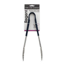 REGENT TONGS STAINLESS STEEL POLYCOATED BLUE, 317MM