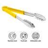 REGENT TONGS STAINLESS STEEL POLYCOATED YELLOW, 317MM