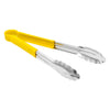 REGENT TONGS STAINLESS STEEL POLYCOATED YELLOW, 317MM