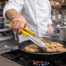 REGENT TONGS STAINLESS STEEL POLYCOATED YELLOW, 317MM