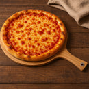 REGENT BAMBOO ROUND PADDLE SERVING BOARD WITH RING, 430X275MM DIA