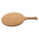 REGENT BAMBOO ROUND PADDLE SERVING BOARD WITH RING, (430/275MM DIAX15MM)