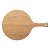 REGENT BAMBOO ROUND PADDLE SERVING BOARD WITH RING, (430/275MM DIAX15MM)