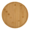 REGENT BAMBOO REVERSABLE CUTTING/SERVING BOARD WITH DOME LID, 260MM DIA