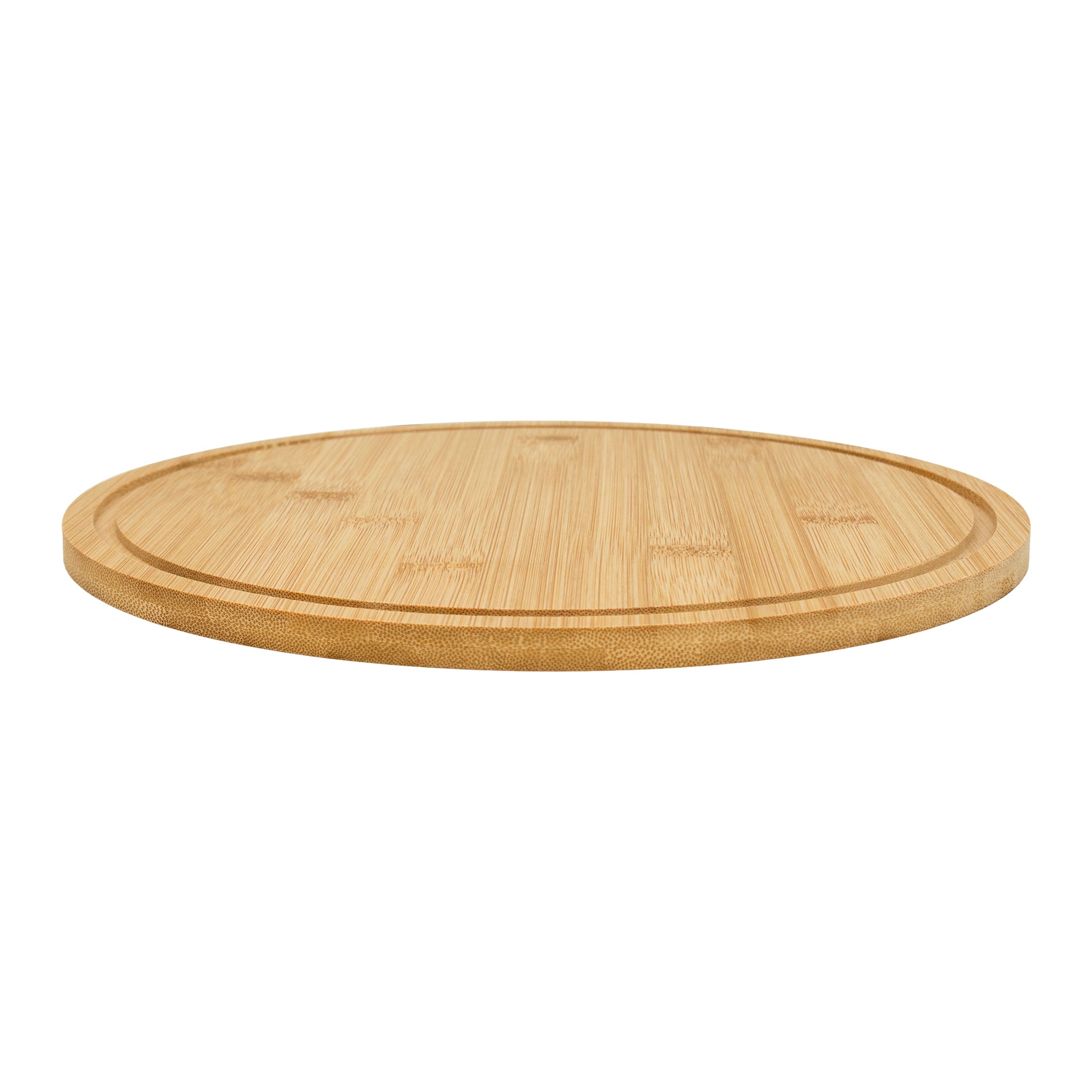REGENT BAMBOO REVERSABLE CUTTING/SERVING BOARD WITH DOME LID, 260MM DIA