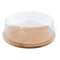 REGENT BAMBOO REVERSABLE CUTTING/SERVING BOARD WITH DOME COVER, 280MM DIA