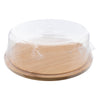 REGENT BAMBOO REVERSABLE CUTTING/SERVING BOARD WITH DOME COVER, 280MM DIA