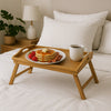 REGENT BAMBOO BED TRAY WITH FOLDABLE LEGS, (500X300MM)