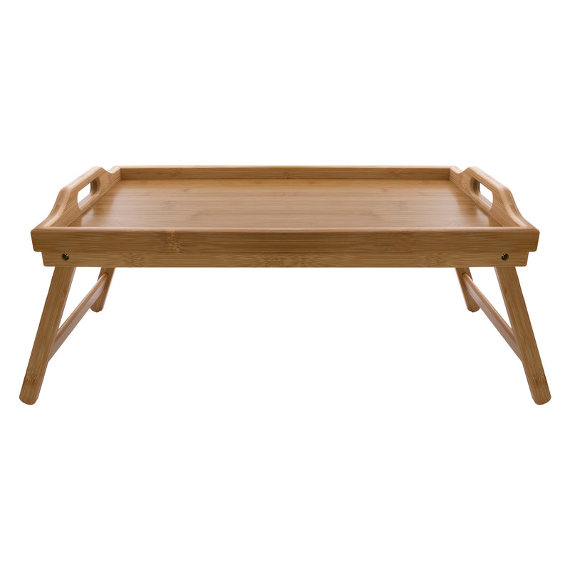 REGENT BAMBOO BED TRAY WITH FOLDABLE LEGS, (500X300MM)