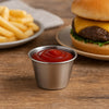 REGENT SAUCE CUP STAINLESS STEEL 70ML 12PK, 56MM DIA