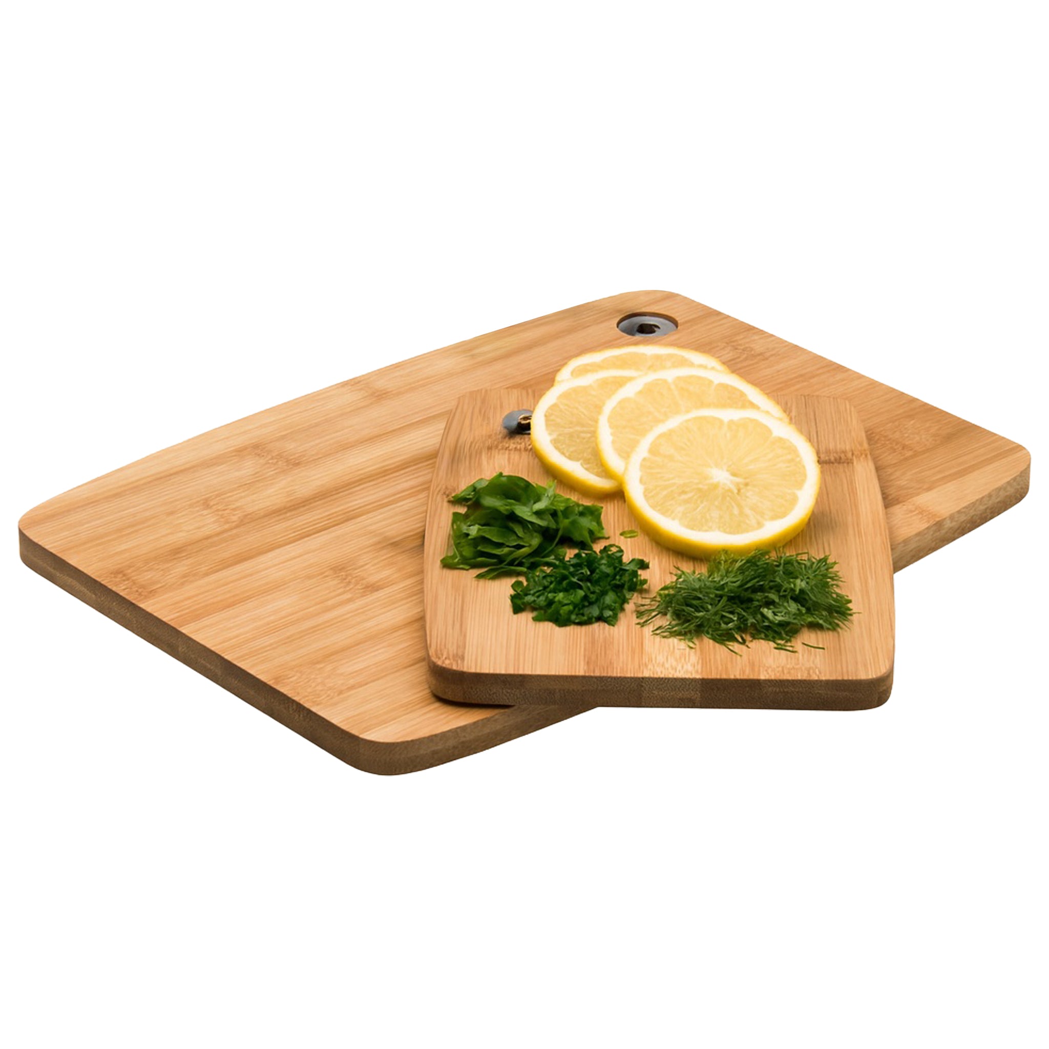 REGENT BAMBOO CUTTING BOARD 2 PIECE SET, 205X155MM | 305X225MM