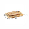 REGENT BAMBOO CUTTING BOARD 2 PIECE SET, 205X155MM | 305X225MM