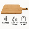 REGENT BAMBOO PADDLE CUTTING BOARD WITH RING