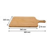 REGENT BAMBOO PADDLE CUTTING BOARD WITH RING