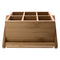 REGENT BAMBOO CADDY WITH HANDLE, 6 DIVISION, 206X140MM