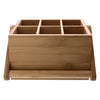 REGENT BAMBOO CADDY WITH HANDLE, 6 DIVISION, 206X140MM