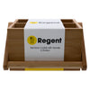 REGENT BAMBOO CADDY WITH HANDLE, 6 DIVISION, 206X140MM