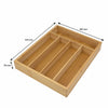 REGENT BAMBOO CUTLERY TRAY, 320X260MM