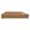 REGENT BAMBOO CUTLERY TRAY, (320X260X50MM)