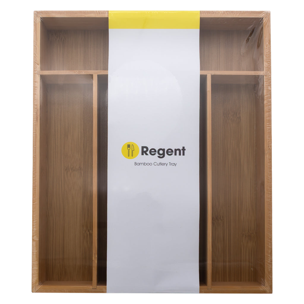 REGENT BAMBOO CUTLERY TRAY, 320X260MM