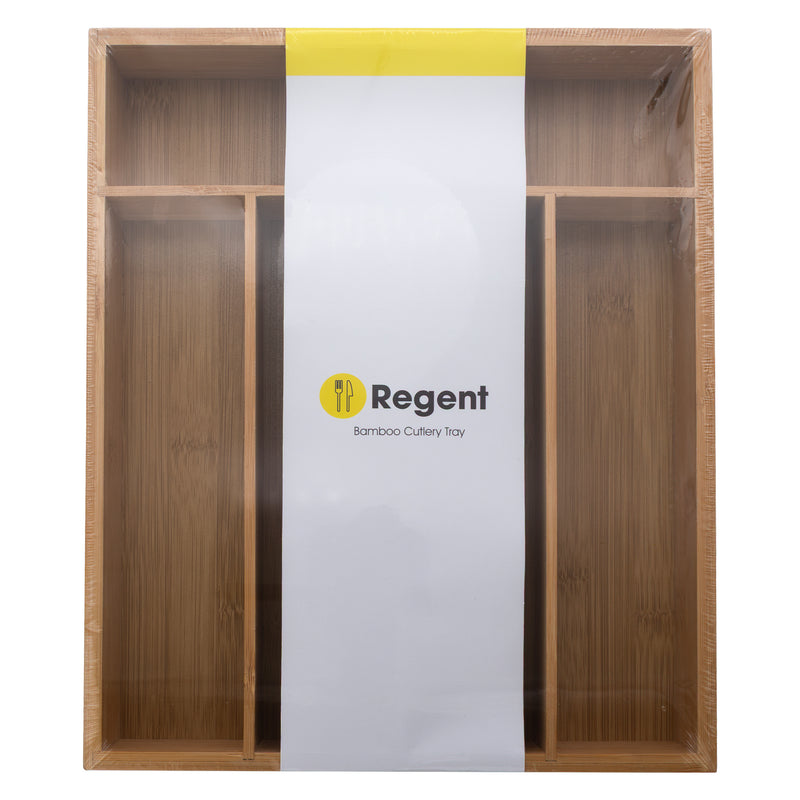 REGENT BAMBOO CUTLERY TRAY, 320X260MM