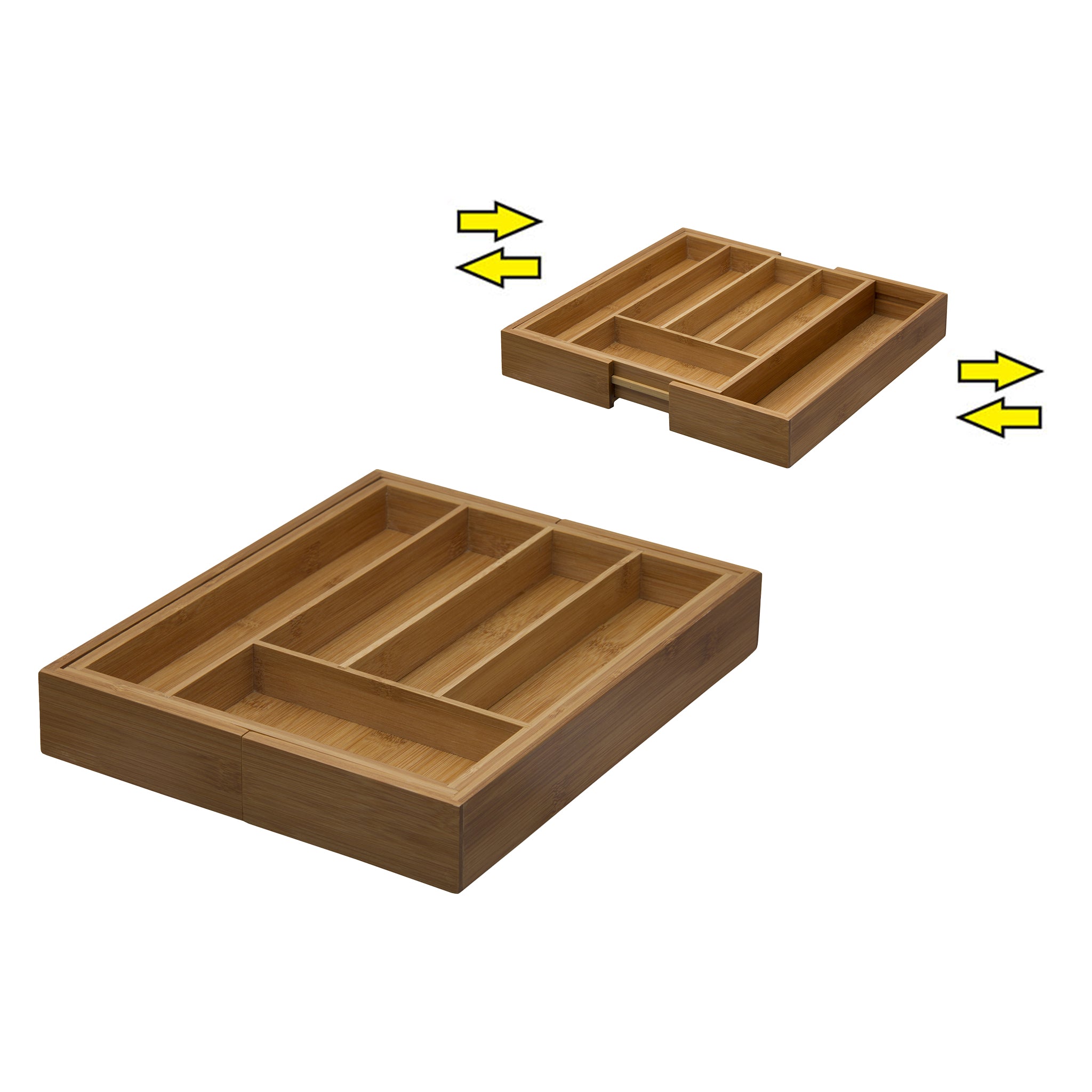 REGENT BAMBOO EXPANDABLE CUTLERY TRAY, 400/260X320MM