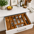REGENT BAMBOO EXPANDABLE CUTLERY TRAY, 400/260X320MM