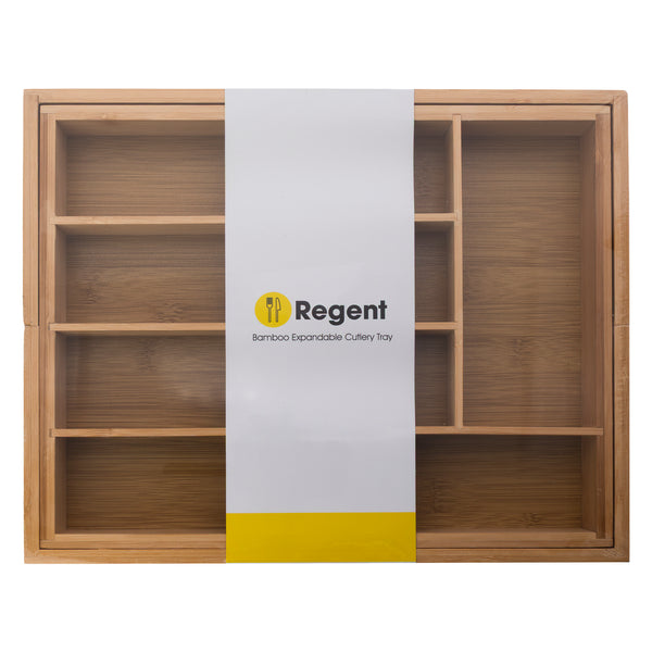 REGENT BAMBOO EXPANDABLE CUTLERY TRAY, 400/260X320MM