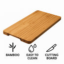 REGENT BAMBOO CUTTING BOARD, 385X200MM