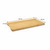 REGENT BAMBOO CUTTING BOARD, 385X200MM