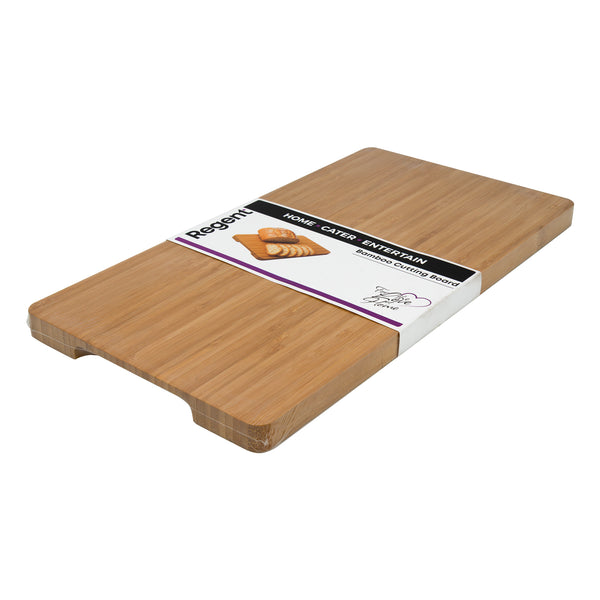 REGENT BAMBOO CUTTING BOARD, 385X200MM