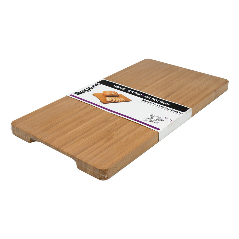 REGENT BAMBOO CUTTING BOARD, 385X200MM