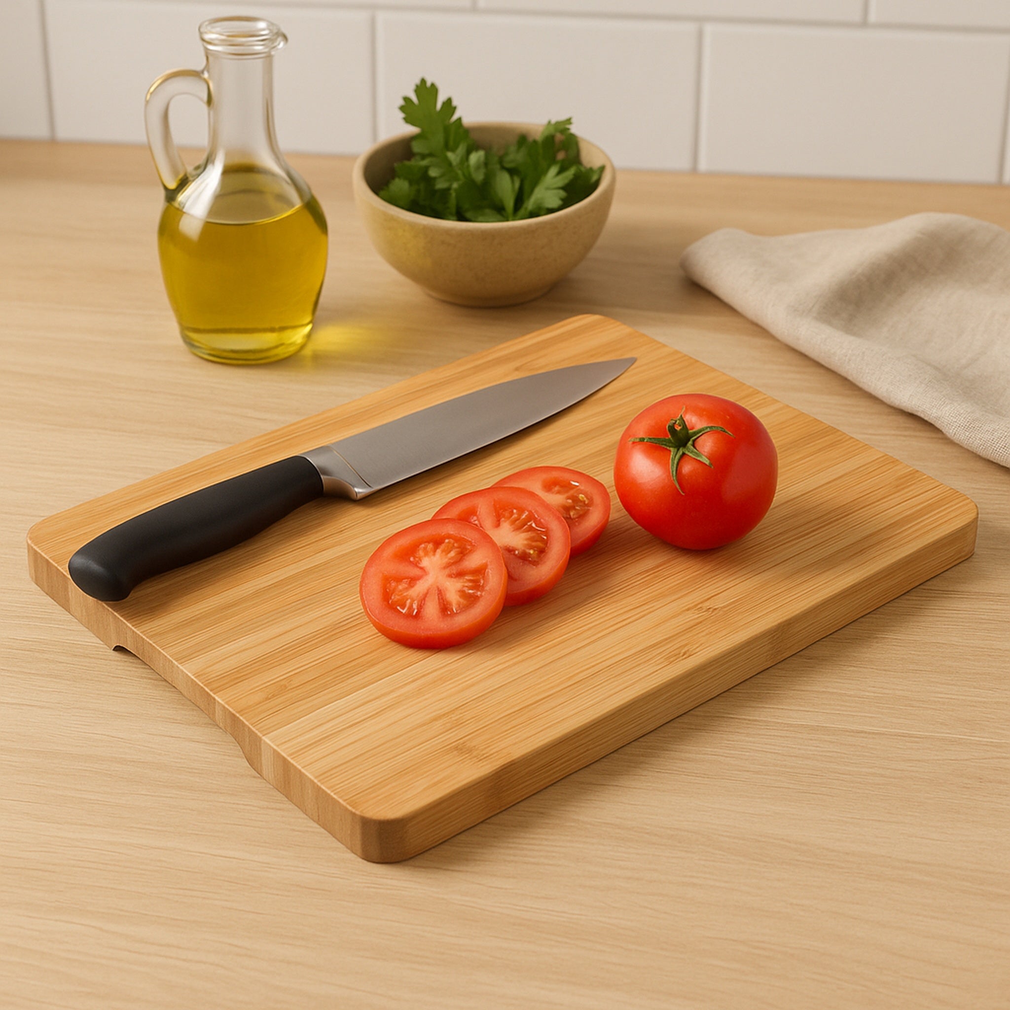 REGENT BAMBOO CUTTING BOARD, 360X280MM