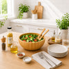 REGENT BAMBOO SALAD SERVING BOWL, 258MM DIA