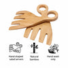 REGENT BAMBOO HAND SALAD SERVERS 2PK, 185MM