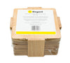 REGENT BAMBOO SQUARE COASTERS IN A HOLDER 6 PCE SET