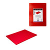 REGENT CUTTING BOARD PE RED, 508X381MM