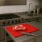 REGENT CUTTING BOARD PE RED, 508X381MM