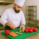 REGENT CUTTING BOARD PE GREEN, 508X381MM