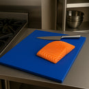 REGENT CUTTING BOARD PE BLUE, 508X381MM