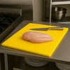 REGENT CUTTING BOARD PE YELLOW, 508X381MM