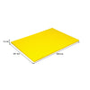 REGENT CUTTING BOARD PE YELLOW, 508X381MM