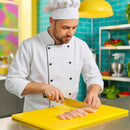 REGENT CUTTING BOARD PE YELLOW, 508X381MM