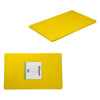 REGENT CUTTING BOARD PE YELLOW, (400X250X12MM)